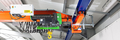Hängender Brückenkran - STAHL CraneSystems GmbH - Einträger / mit Bauhöhe / ex-geschützt
