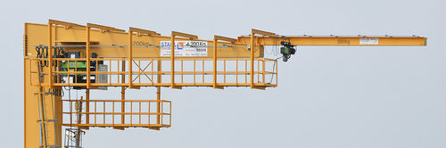 Säulenschwenkkran - STAHL CraneSystems GmbH - wandmontiert / 360° / für Hubanwendungen