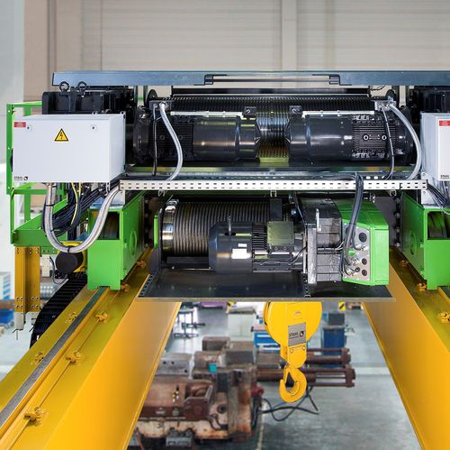 Elektro-Seilzug - TDC - STAHL CraneSystems GmbH - für stahlverarbeitende Anwendungen / Zahnrad