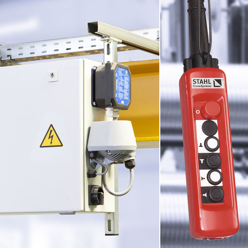 Steuerungs-Handbediengerät - STAHL CraneSystems GmbH - mit 6 Tasten / IP65 / Notausschalter