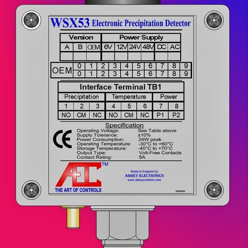 Niederschlagssensor - WSX53G24  - Abbey Electronic Controls