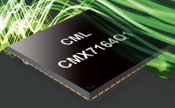 Modemintegrierte Schaltung / für Kommunikation - CMX7164 series - CML Microcircuits - Paketbasiertes / Daten / kabellos