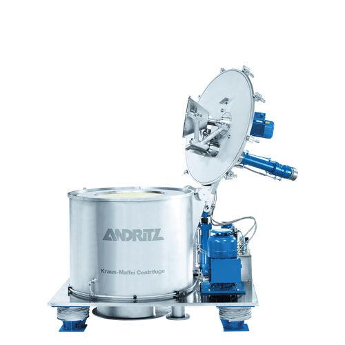 Prozess-Zentrifuge - VZU series - ANDRITZ AG - für die Lebensmittelindustrie / für pharmazeutische Anwendungen / für Chemieanwendungen