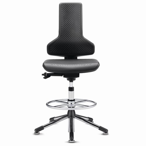 Drehstuhl für Reinraum - PCKD0200 - Palbam Class - ergonomisch / mit Trittbrett / antistatisch