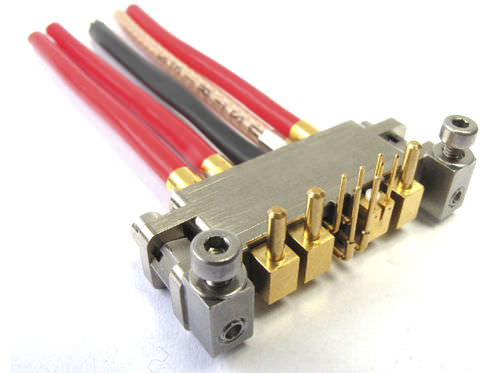 Hybrid-Steckverbinder - DMM series - Nicomatic - Micro-D / SMT / rechteckig