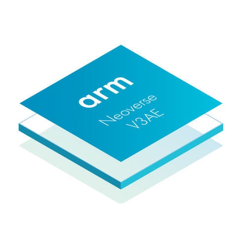 ARM-Prozessor - Neoverse V3AE - Arm Holdings - für Automobilanwendungen