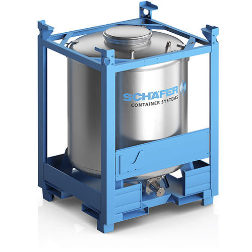 IBC-Behälter / Edelstahl - RCN series - SCHÄFER Container Systems - für Lebensmittel / für Flüssigkeiten / für Schüttgut