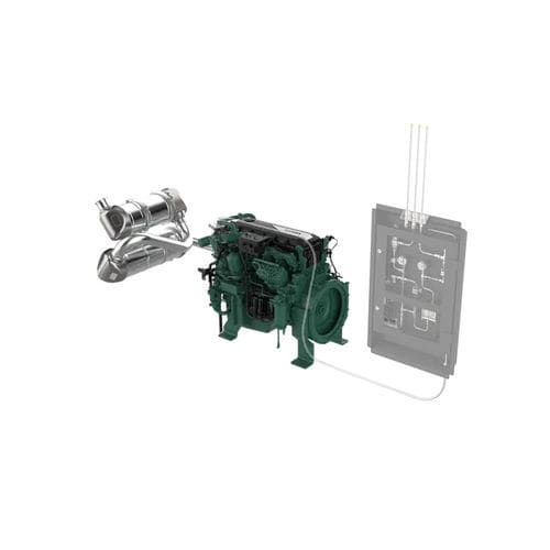 Dieselmotor - TADH88 series  - Volvo Penta - 6-Zylinder / Inline / für Elektrizitätsproduktion