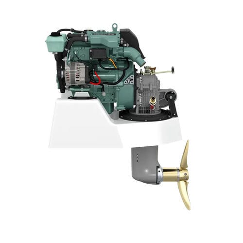 Dieselmotor - D1 series - Volvo Penta - 2-Zylinder / Zylinder / Inline