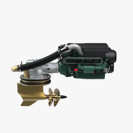 Dieselmotor - D8-IPS series - Volvo Penta - 6-Zylinder / Common-Rail / Inline