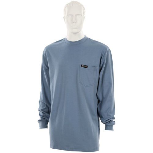 T-Shirt / Arbeit - LST1MB - MCR Safety - feuerbeständig / Lichtbogenschutz / Baumwolle