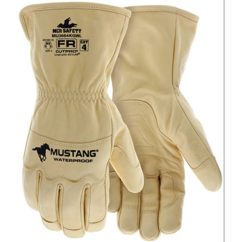 Arbeitshandschuh - MU3664KGW series - MCR Safety - Industrie / mechanischer Schutz / Leder
