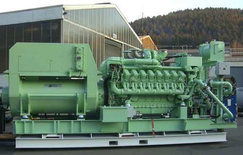 Diesel-Stromaggregat - Lindenberg-Anlagen GmbH - dreiphasig / stationär / luftgekühlt