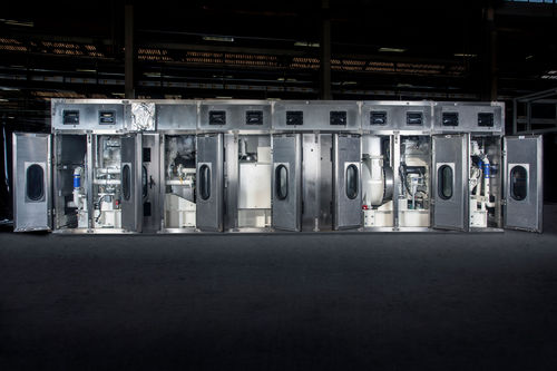 Diesel-Stromaggregat - Lindenberg-Anlagen GmbH - dreiphasig / stationär / Container