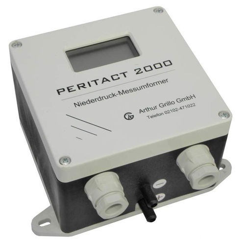 Niederdruck-Druckmessumformer - PERITACT 2000 - Arthur Grillo GmbH - Differenz / Membran / 4-20 mA