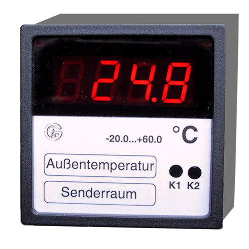 Temperaturanzeiger - AD72P series - Arthur Grillo GmbH - Gleichspannung / Leistung / 4-stellig