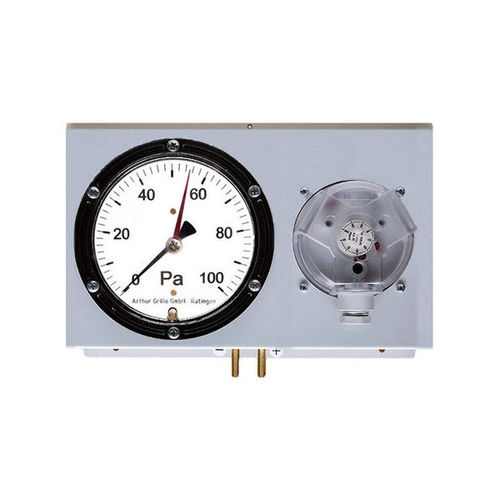 Differential-Manometer - DA2000-K series - Arthur Grillo GmbH - analog / für Schalttafelmontage / wandmontiert