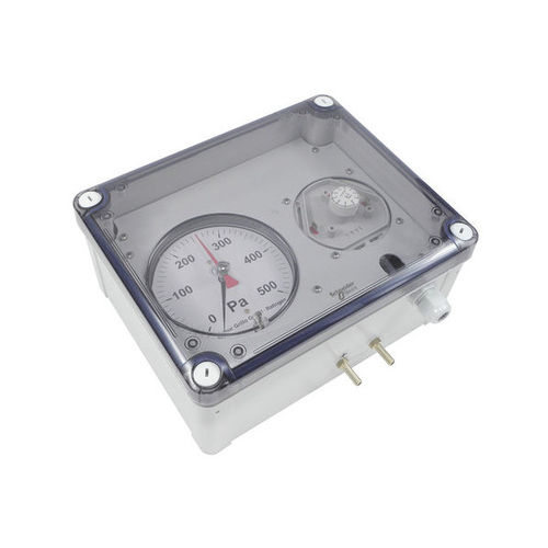 Differential-Druckanzeiger - DA2000-K-S series - Arthur Grillo GmbH - mit Zifferblatt-Anzeige / Kunststoff / Membran