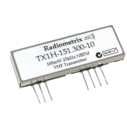 FM-Funktransmitter - TX1H - Radiometrix - VHF / RF / Schmalband