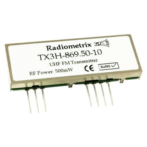 UHF-Funkmodul - TX3H - Radiometrix - für Langstreckenanwendungen