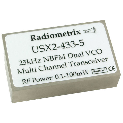 Transceiver-Modul / RF - USX2 - Radiometrix - RS232 / Telemetrie / Überwachung