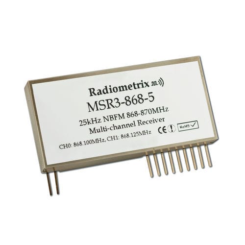 Digitaler Empfänger - MSR3 - Radiometrix - Telemetrie / Industrie / Überwachung