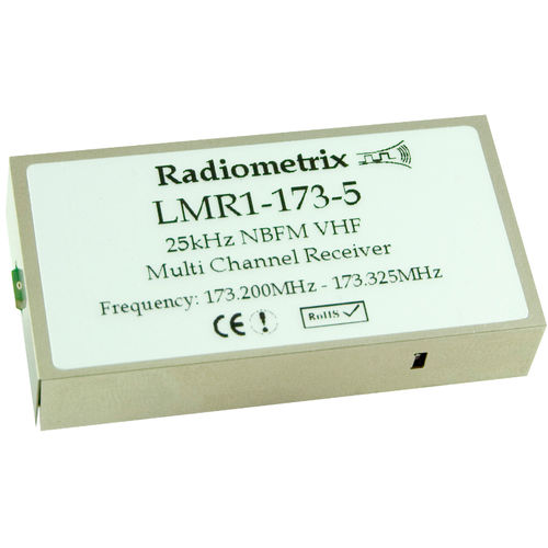 Digitaler Empfänger - LMR1 series - Radiometrix - VHF / für Funkfernmessung / Industrie
