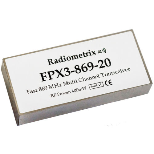 Transceiver-Modul / RF - FPX3 series - Radiometrix - FM / RS232 / RFID