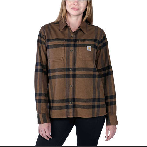 Arbeitshemd - 105989 - Carhartt workwear - Warnschutz / Baumwolle / für Frauen
