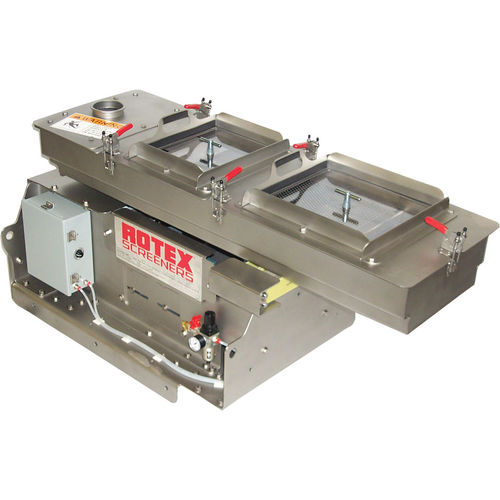 Siebmaschine für die Lebensmittelindustrie - Rotex - für Pellets / für Kunststoffgranulat / Druckluft