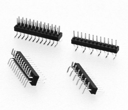 Außen-Stiftleiste - 1 A, 1.27 mm | 7061 series  - W+P PRODUCTS - zweireihig / SMT / 1.27 mm (0.050")