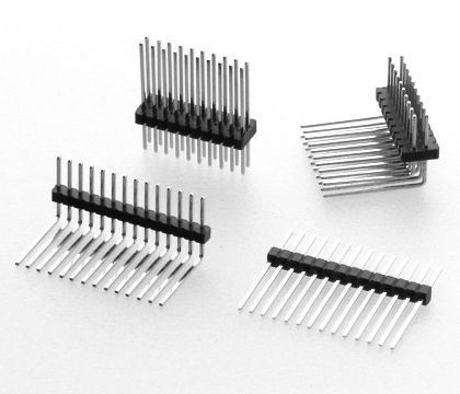 Außen-Stiftleiste - 1 A, 1 mm | 721 series  - W+P PRODUCTS - einreihig / Through-Hole / 1.00 mm (0.039")