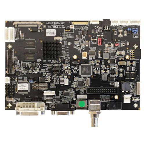 LCD-Kontrollkarte - HE-1920v2 - Digital View - RS-232 / LVDS / VGA