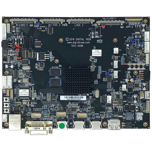 LCD-Kontrollkarte - SVX-4096 - Digital View - RS-232 / Ethernet / LVDS