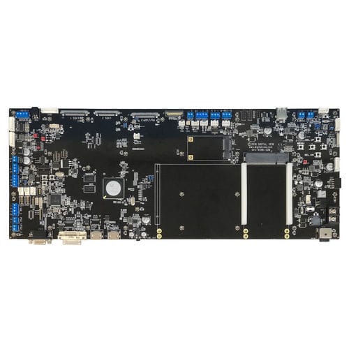 LCD-Kontrollkarte - SVX-4096-SDM - Digital View - PCIe / RS-232 / USB