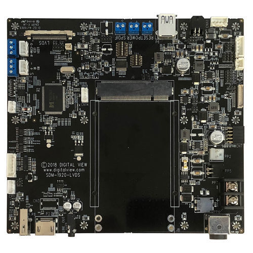 LCD-Kontrollkarte - SDM-1920-LVDS - Digital View - RS-232 / USB / LVDS