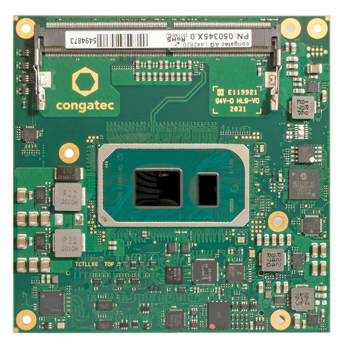 Computer-on-Modul / COM-Express - conga-TC570 - Congatec - Intel® Celeron® 6305E / 1th Gen Intel® Tiger Lake-UP3 i3-1115G4E / Intel® Core™ i5-1145G7E