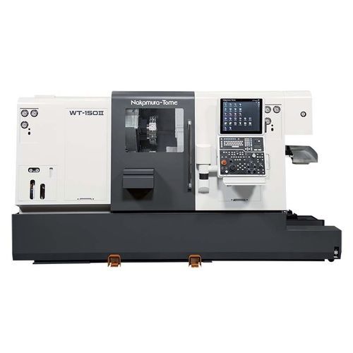 CNC-Drehzentrum - WT-150II - Nakamura-Tome Precision Industry - 2 Spindeln / 48 Werkzeuge / Doppelrevolver