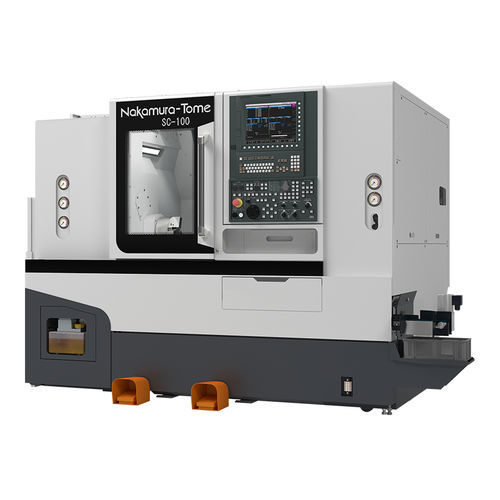 Dreh-Fräszentrum / CNC - SC-100 - Nakamura-Tome Precision Industry - horizontal / Spindel / kompakt