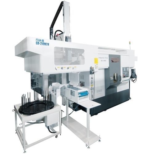 CNC-Drehzentrum - GR-210  - Nakamura-Tome Precision Industry - vertikal / für Schwerzerspanung / Portallader