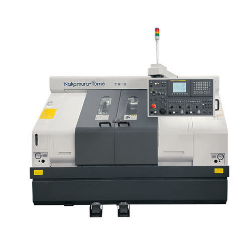 CNC-Drehzentrum - TW-8 - Nakamura-Tome Precision Industry - 2 Spindeln / 24 Werkzeuge / Doppelrevolver