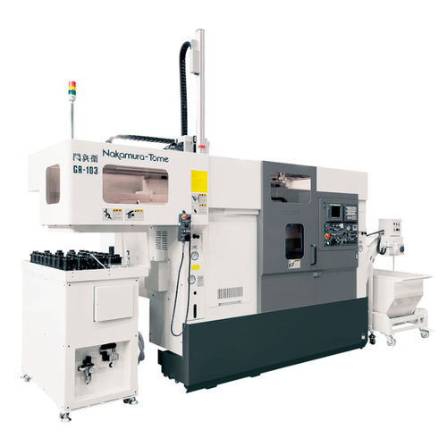 CNC-Drehzentrum - GR-103 - Nakamura-Tome Precision Industry - vertikal / für kleine Werkstücke / Portallader