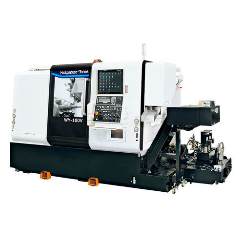 CNC-Drehzentrum - WY-100V - Nakamura-Tome Precision Industry - 2 Spindeln / Doppelrevolver / Hochpräzision