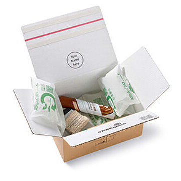 Luftkissen-Schutzverpackung - AIRplus&reg; Bio - Storopack - aus Maisstärke / für Päckchen / für Verpackung