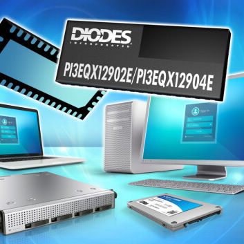Programmierbarer Signalaufbereiter - PI3EQX12902E - Diodes Incorporated