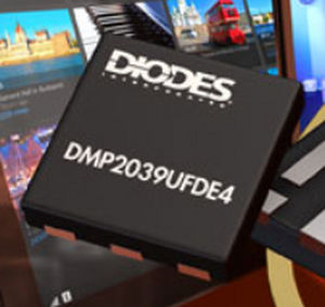 MOSFET - 25 V | DMP2039UFDE4 - Diodes Incorporated