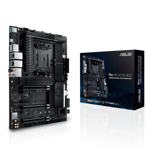 ATX-Mainboard - Pro WS X570-ACE - Asus - AMD / Intel® / DDR4 SDRAM