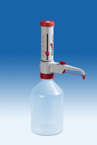 Flüssigkeitsspender - VITLAB® genius² - VITLAB - manuell / manuell betätigt / für Flaschenfüllanwendungen