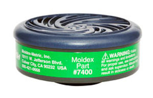 Gasfilter - 7400 - Moldex-Metric europe - Partikel / Patronen / magnetisch-induktiv