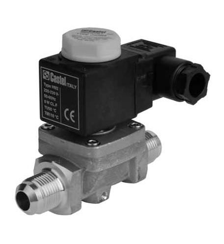 2-Wege-Magnetventil - 1/4 - 3/4" - CASTEL - NC / NO / für Gas